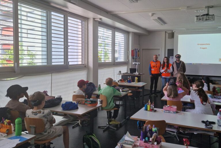 Sensibilisierung an der Primarschule Horburg: Theorie im Klassenzimmer