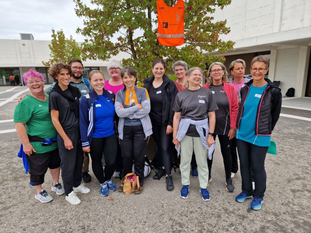 Teamfoto am Workshoptag bei PluSport