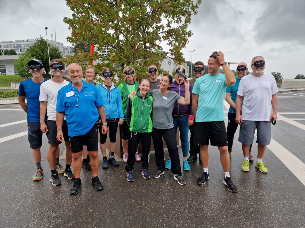 Teamfoto am Workshoptag bei PluSport
