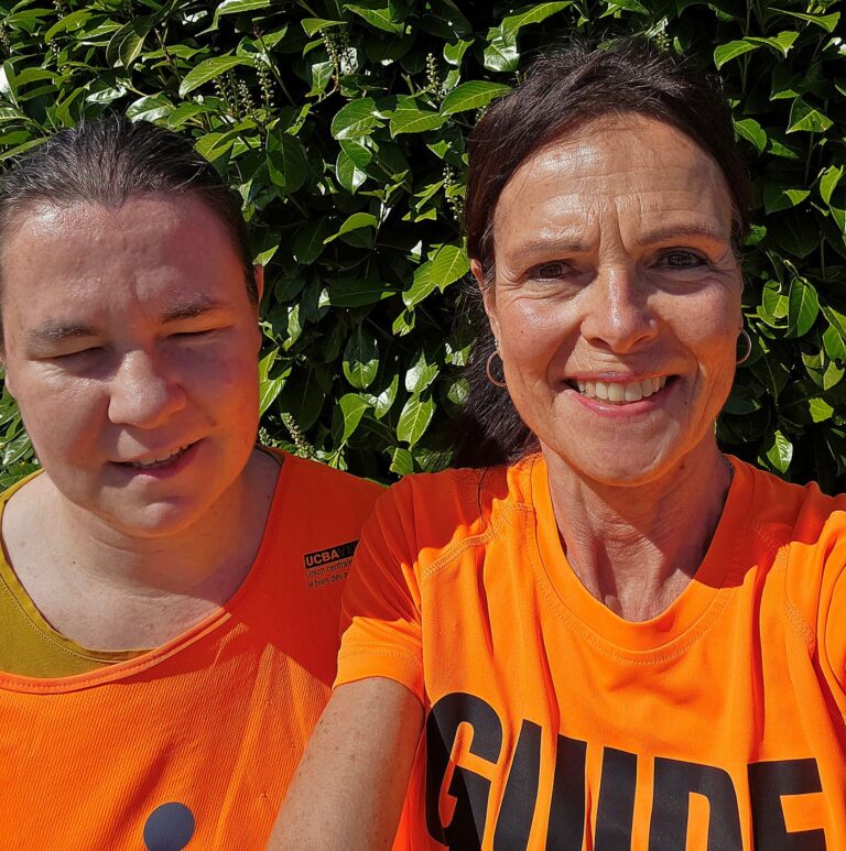 Tandem des Monats im Mai: Diana mit Guide Brigitte