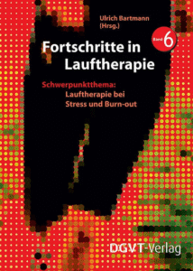 Buchcover "Fortschritte in Lauftherapie", Band 6, worin Blind-Jogging als Idee und Konzept erwähnt wird