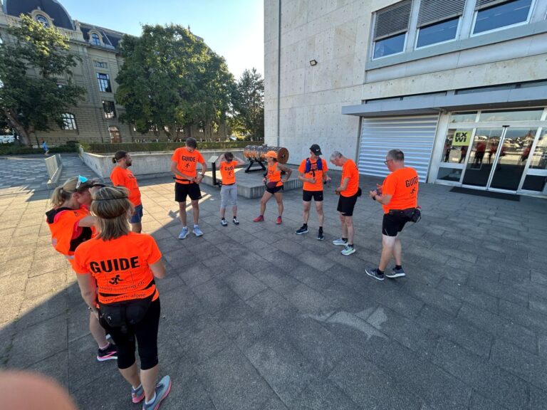 Obligatorische Qualitätskontrolle der Sektionen Bern und St. Gallen: Aufwärmen in der Gruppe