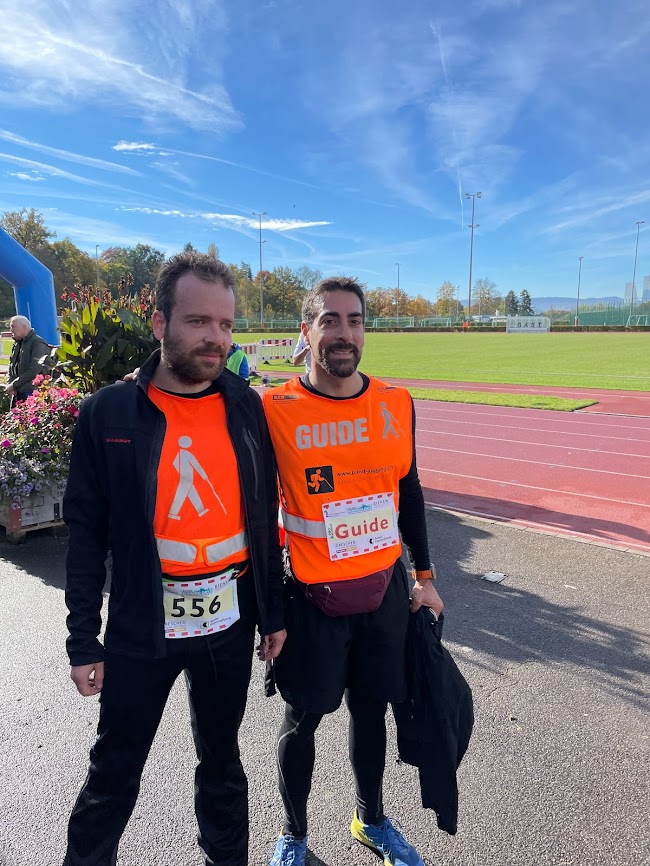 Rinaldo und Richard am Basel Running Day 2021.