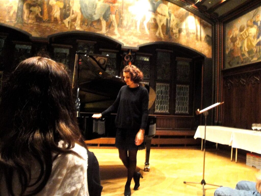 Benefizkonzert mit Sängerin Solenn' Lavanant zugunsten Blind-Jogging im 2014