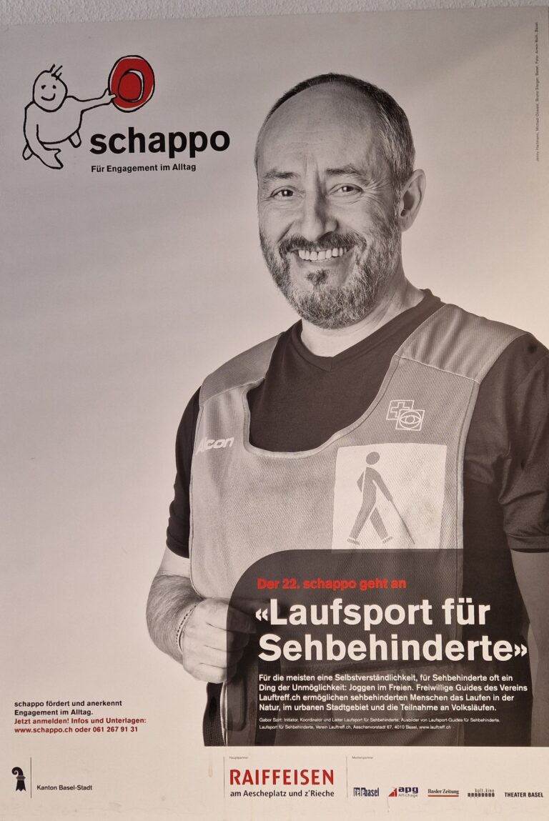 Blind-Jogging Auszeichnung Schappo 2010