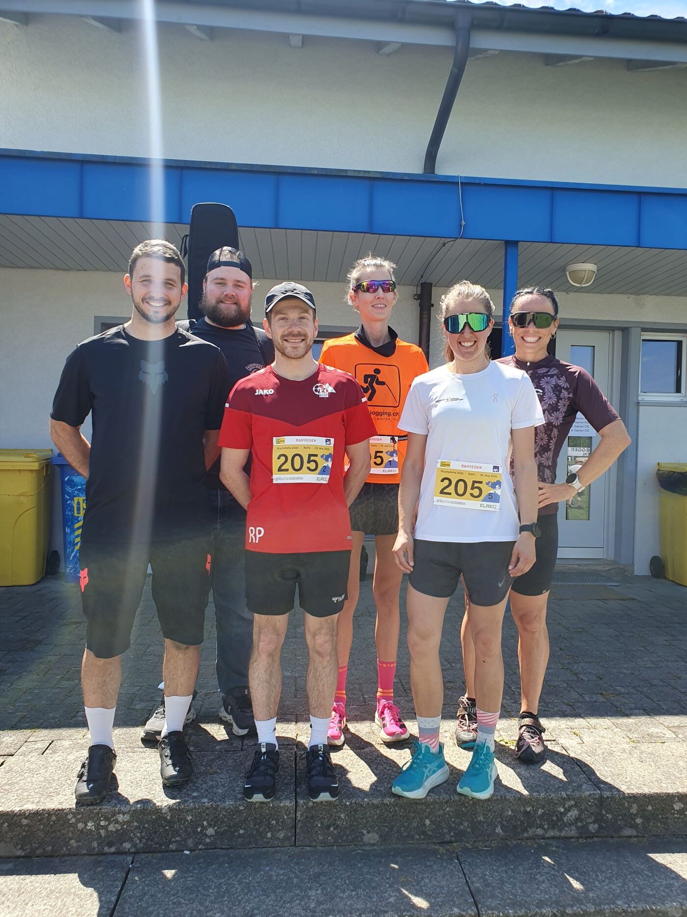 Team RunUp an der Rhystafette 2026