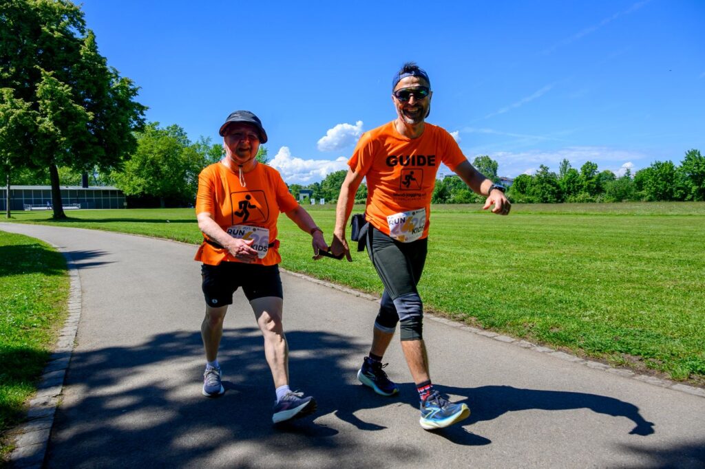 run4kids 2026: ein Tandem unterwegs